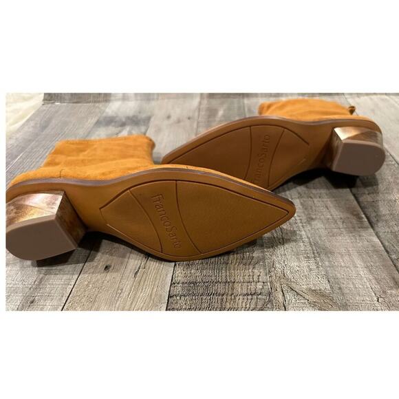 Franco Sarto Women’s Sammi Ankle Bootie – Whiskey Tan | Size 7 - Picture 10 of 15